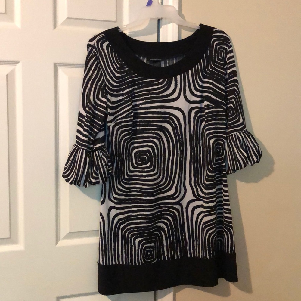 Black and White Dress